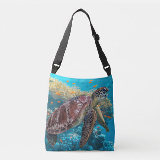 Sac Ajustable Tissu de la tortue verte de mer