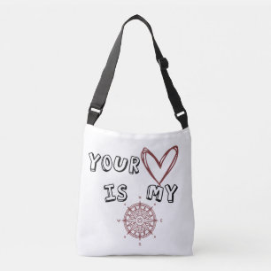 Sac Ajustable Ton coeur est mon boussole