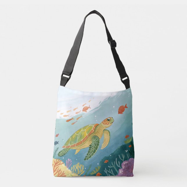 Sac Ajustable Tortue de peinture (Devant)