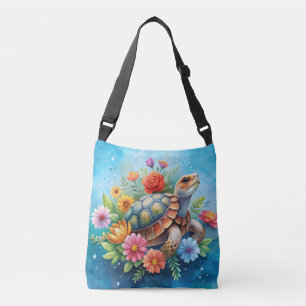 Sac Ajustable Tortue florale