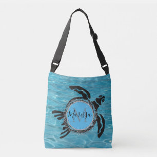 Sac Ajustable Tortue Spirale Tribale Dans L'Eau