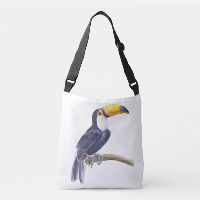Sac Ajustable Toucan, oiseau tropical (Devant)