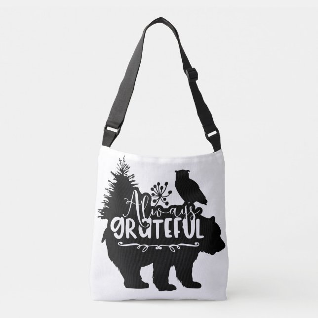 Sac Ajustable Toujours reconnaissant (Devant)