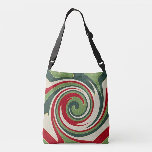 Sac Ajustable tourbillon vert (Dos)