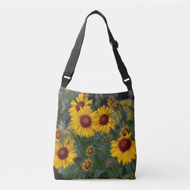 Sac Ajustable Tournesol Floral Jaune Clair (Devant)