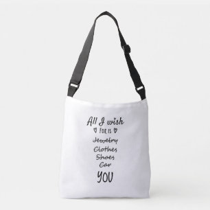 Sac Ajustable Tout ce que je souhaite c'est Toi