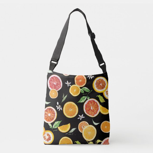 Sac Ajustable Tranches d'orange #motif #tendance #style (Devant)