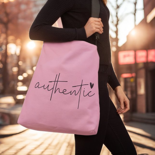 Sac Ajustable Trendy Script Pink (Créateur téléchargé)