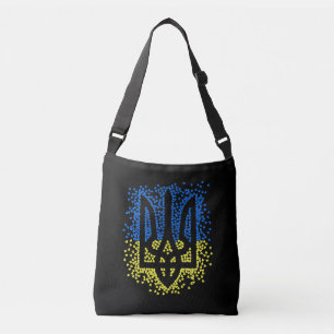 Sac Ajustable Trident de l'emblème ukrainien tryzub dispersant l