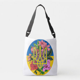 Sac Ajustable Trident ukrainien et drapeau de l'Ukraine avec des
