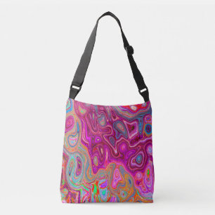 Sac Ajustable Trippy Abstrait Magenta Arc-en-ciel couleurs Art r