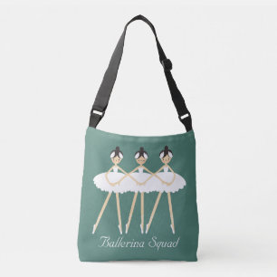 Sac Ajustable Trois Ballerinas mignonnes, Robes blanches