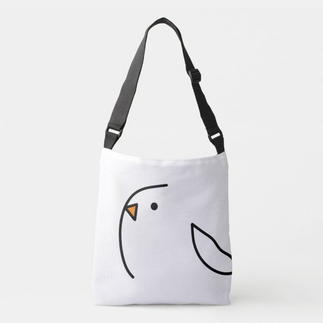 Sac Ajustable Trois oiseaux sur le fil (Devant)