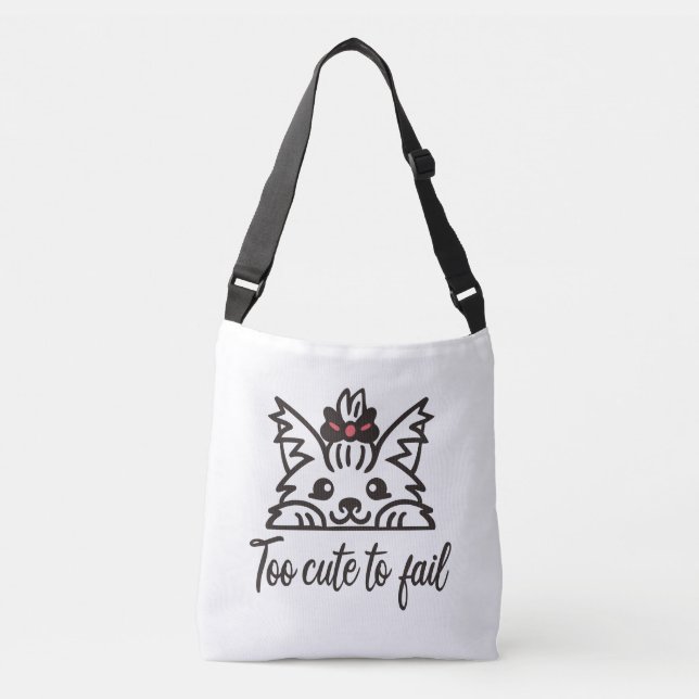 Sac Ajustable Trop mignon pour échouer (Devant)