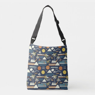 Sac Ajustable Tropical Beach Fun Pattern
