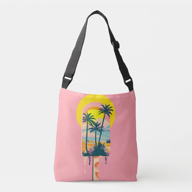 Sac Ajustable Tropical Summer Sunset Sweets Paradise (Devant)