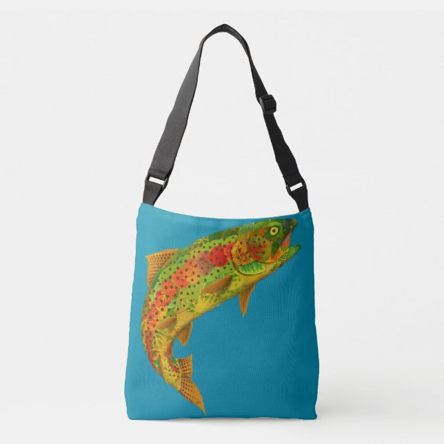 Sac Ajustable Truite arc-en-ciel feuille Aspen 5 (Devant)