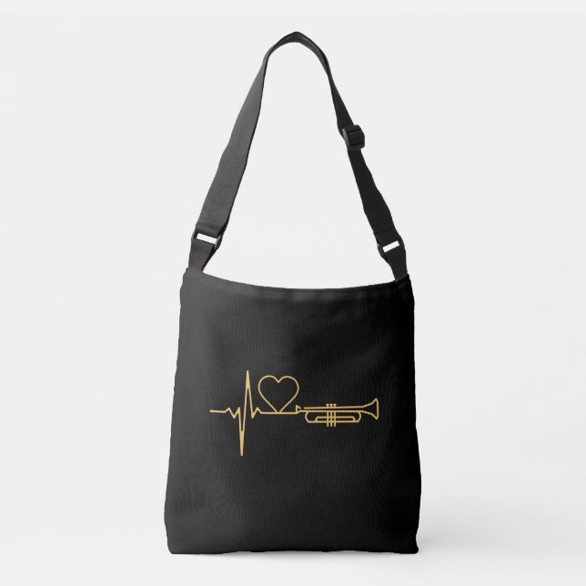 Sac Ajustable Trumpet - Trumpet Hearbeat cadeau (Devant)