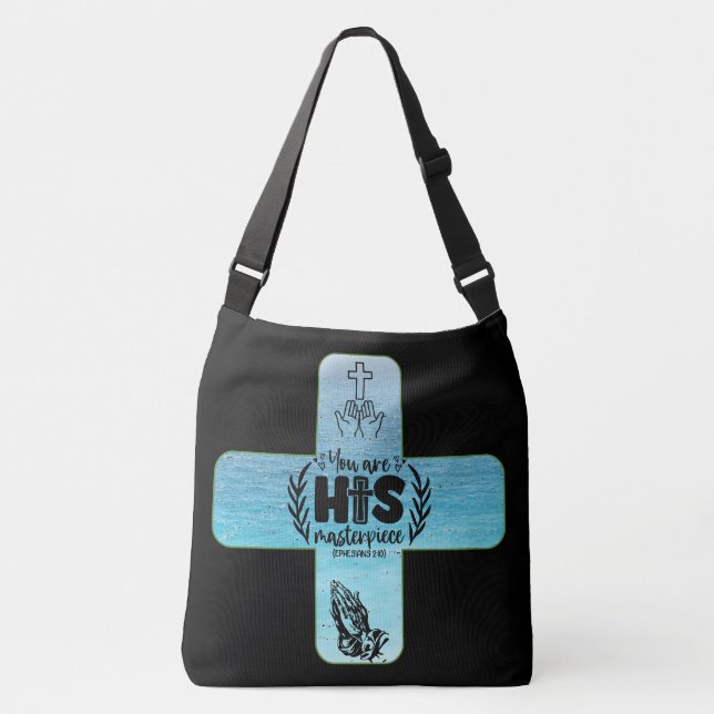 Sac Ajustable "Tu Es Son Chef-D'Oeuvre" Verse Biblique (Devant)