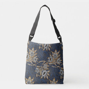 Sac Ajustable Tulipe Saules Motif Bleu Floral de William Morris