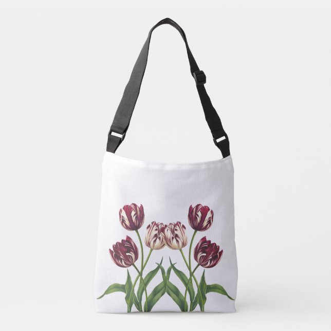 Sac Ajustable Tulipes de Maron (Devant)