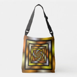 Sac Ajustable Tunnel lumineux coloré Trippy Fractal Graphisme