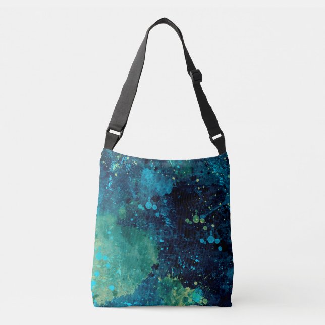 Sac Ajustable Turquoise et Yellow (Devant)