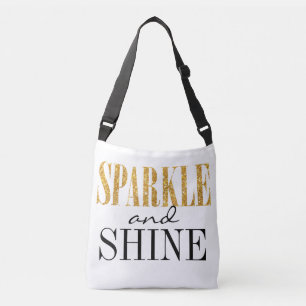 Sac Ajustable Typographie mignonne de citation d'étincelle et