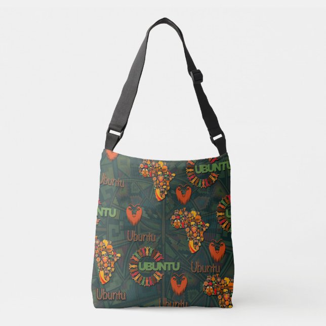 Sac Ajustable Ubuntu - Je suis parce que nous sommes. (Devant)