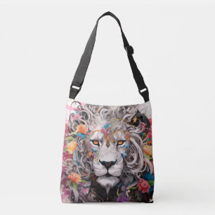 Sac Ajustable Un animal coloré de Lion enchantant Abstrait
