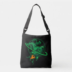 Sac Ajustable Un Astronaute Sur Une Fusée Autour De Saturn Artwo