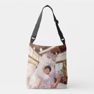Sac Ajustable Un selfie avec le géant du fluffy