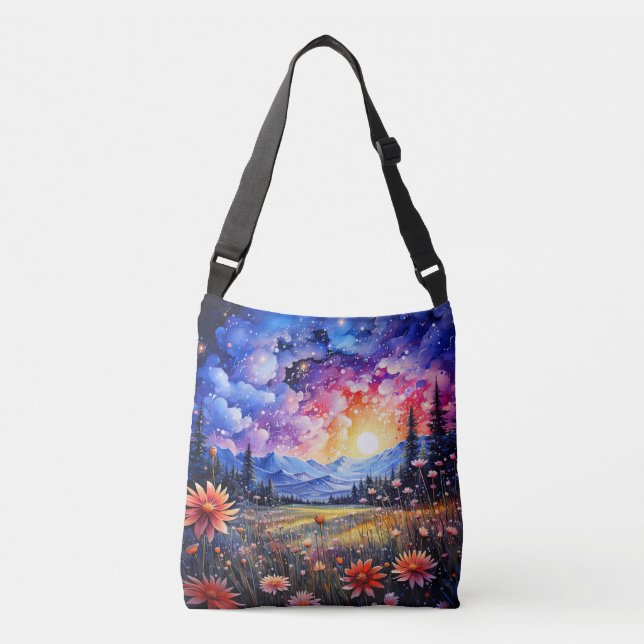 Sac Ajustable Une belle illustration du ciel nocturne (Devant)