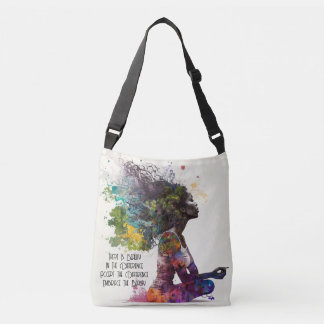 Sac Ajustable Une Femme Inspirée Embrasse Fourre-tout