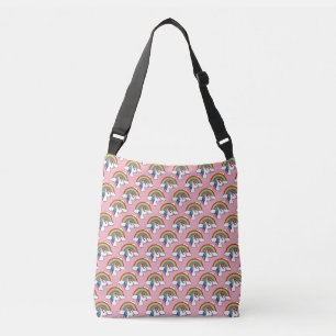 Sac Ajustable Unicorne et arc-en-ciel avec nuages Kawaii