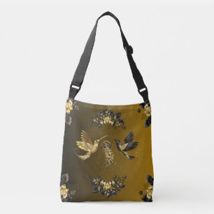 Sac Ajustable Unisson Éthéré Orné Or Nature