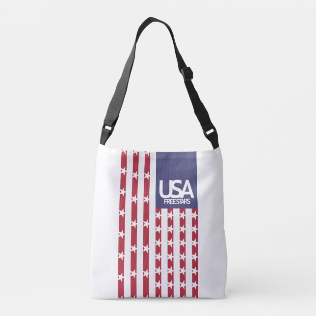 SAC AJUSTABLE USA/EEUU FREE STARS FLAG BY MASANSER PIXELAT (Dos)