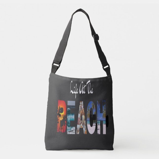 Sac Ajustable Vacances de printemps estivales vintage (Devant)