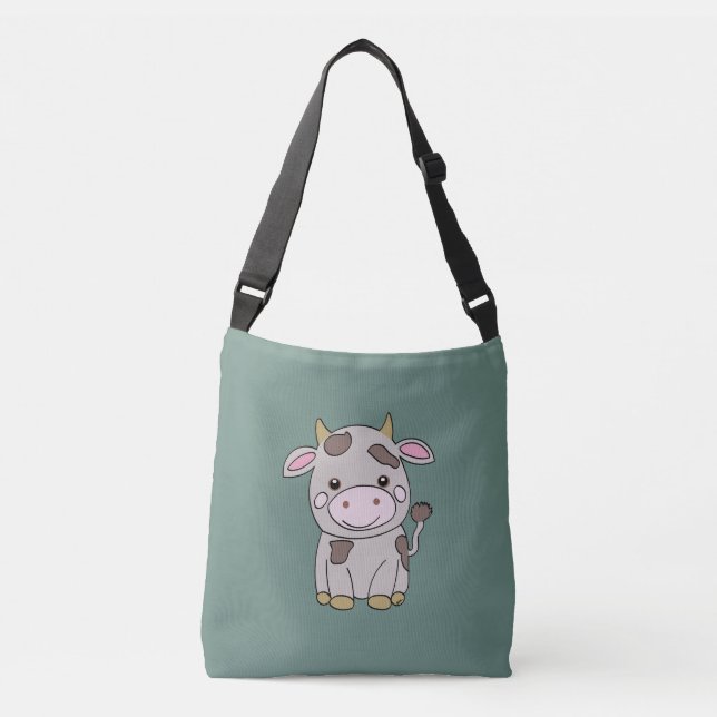 Sac Ajustable Vache mignonne (Devant)