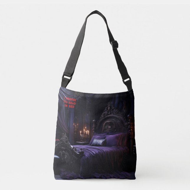 Sac Ajustable Vampire Book Club Dark Romance Ajouter Nom Cadeau (Devant)