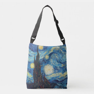 Sac Ajustable Van Gogh Nuit étoilée Vintage Bleu Chef-d'œuvre