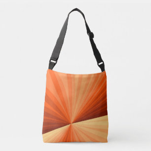 Sac Ajustable Vanille rouge orange Abstraite moderne Fractale gr