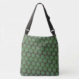 Sac Ajustable Verde sob 'rede, tela, grade' em cores -quadrados.