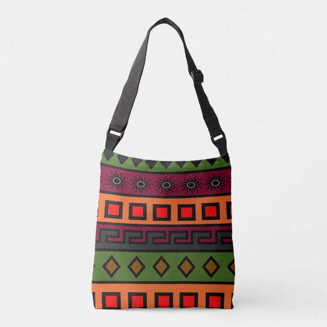 Sac Ajustable véritable tribu africaine (Devant)