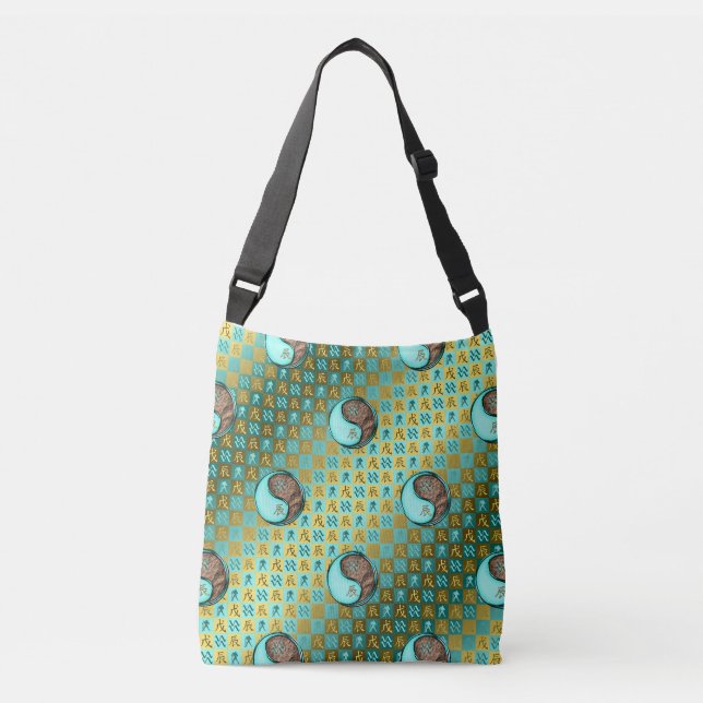 Sac Ajustable Verseau & Dragon de Terre (Devant)