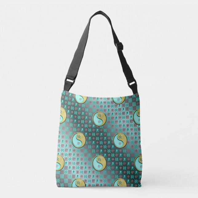 Sac Ajustable Verseau & Lapin de Métal (Devant)