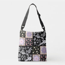 Version simple Peacocks rose et noir