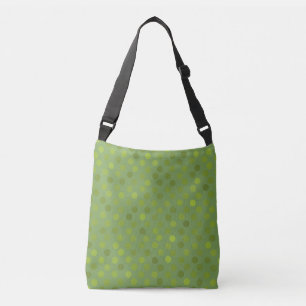 Sac Ajustable vert avocat, vert mousse et pois de concombre
