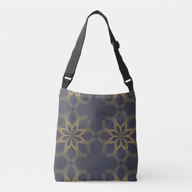 Sac Ajustable Vert, cool, unique, abstraction fleur tendance (Devant)
