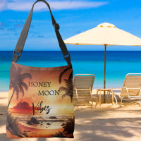 Vibes de lune de miel tropical coucher de soleil